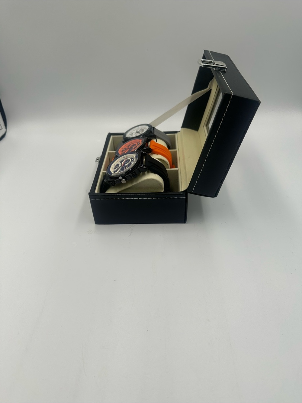 Three Cass Ray Men’s Sports Watch with the display case included - Picture 7 of 13